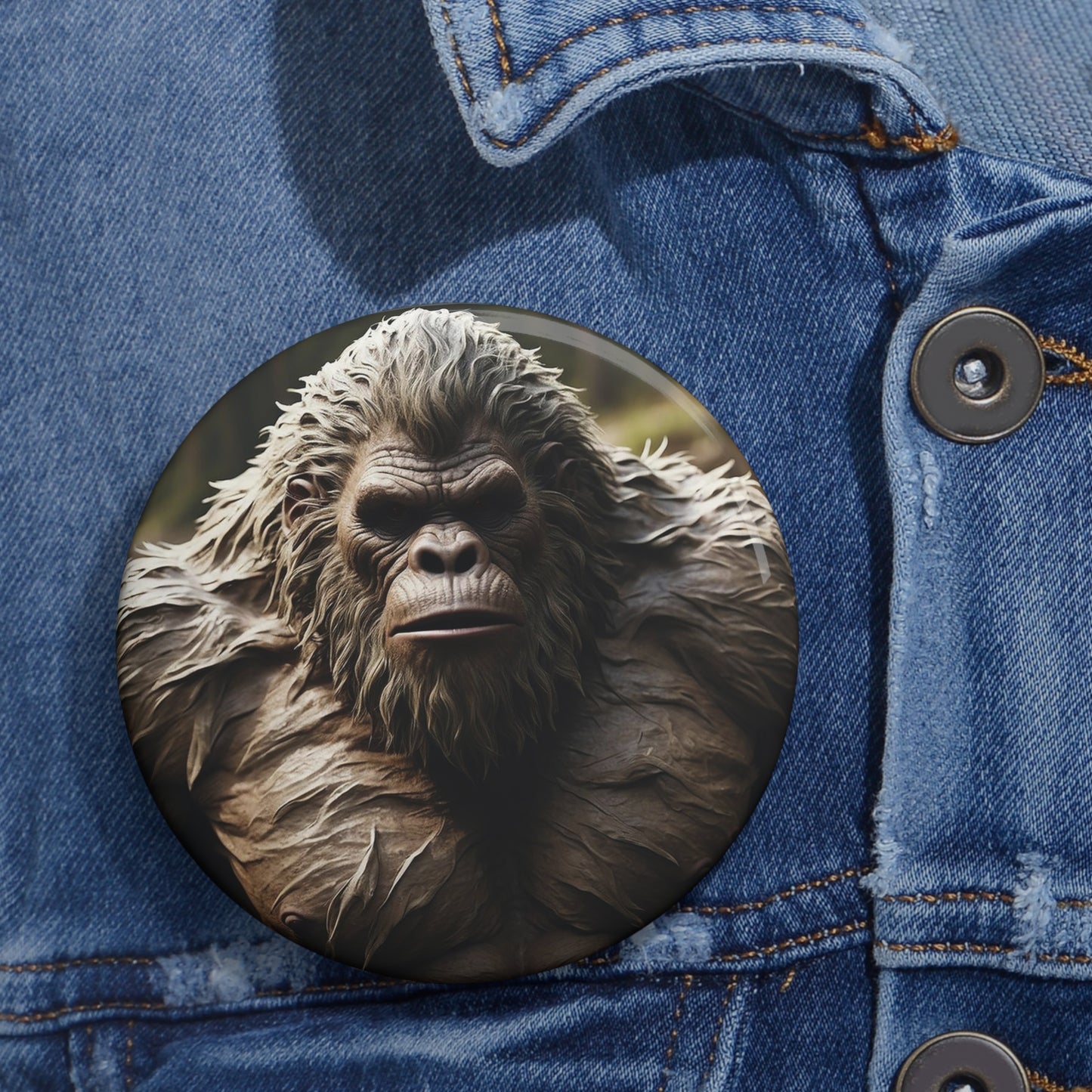 Copy of "Tough Guy" Custom Pin Buttons