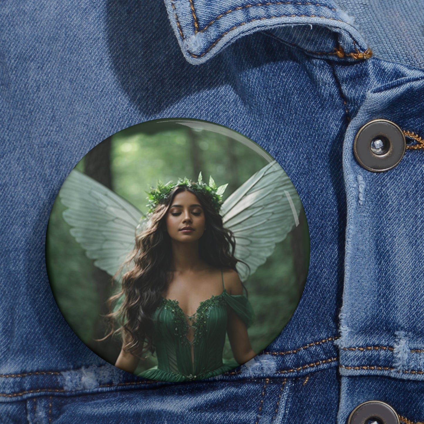 Copy of "Fairies are Everywhere" Custom Pin Buttons