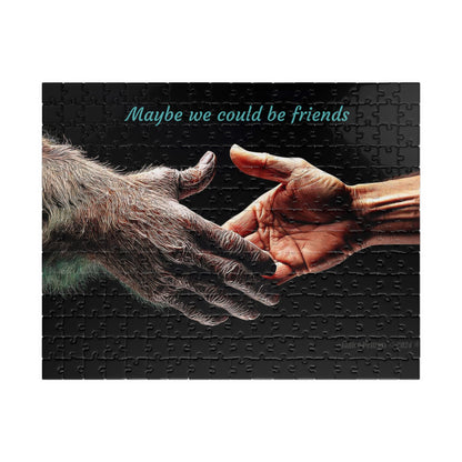 Copy of  'Maybe We Could Be Friends' Inspirational Friendship Puzzle - 110, 252, 520, 1014-Piece Options - 'Maybe We Could Be Friends'
