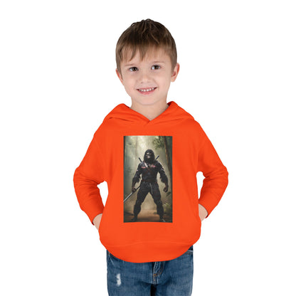 'Beware~NINJA Bigfoot' BIGFOOT HABITAT Toddler Pullover Fleece Hoodie