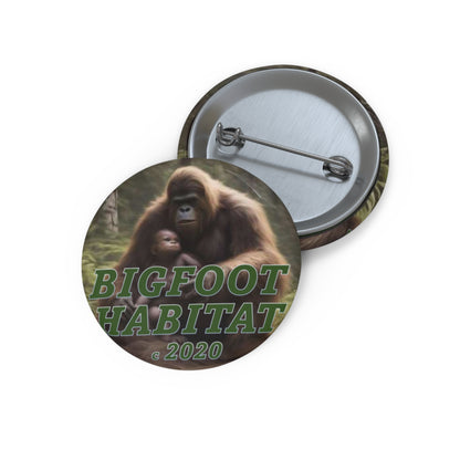 Copy of 'Mama's Love' Custom Pin Buttons by Bigfoot Habitat