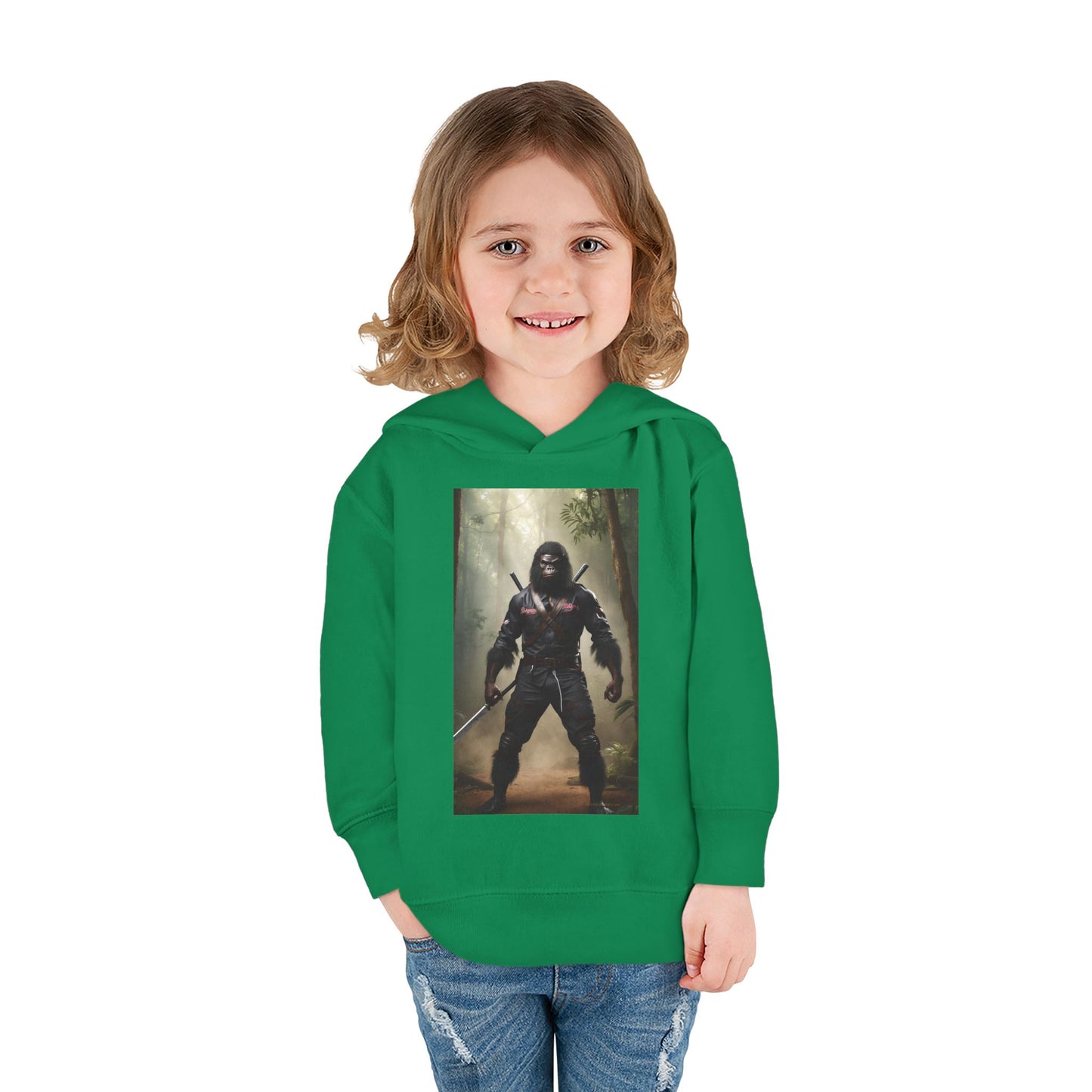 'Beware~NINJA Bigfoot' BIGFOOT HABITAT Toddler Pullover Fleece Hoodie