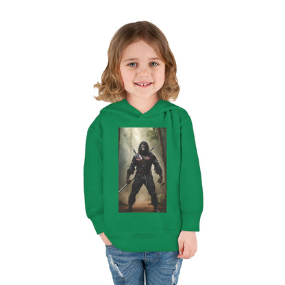 'Beware~NINJA Bigfoot' BIGFOOT HABITAT Toddler Pullover Fleece Hoodie