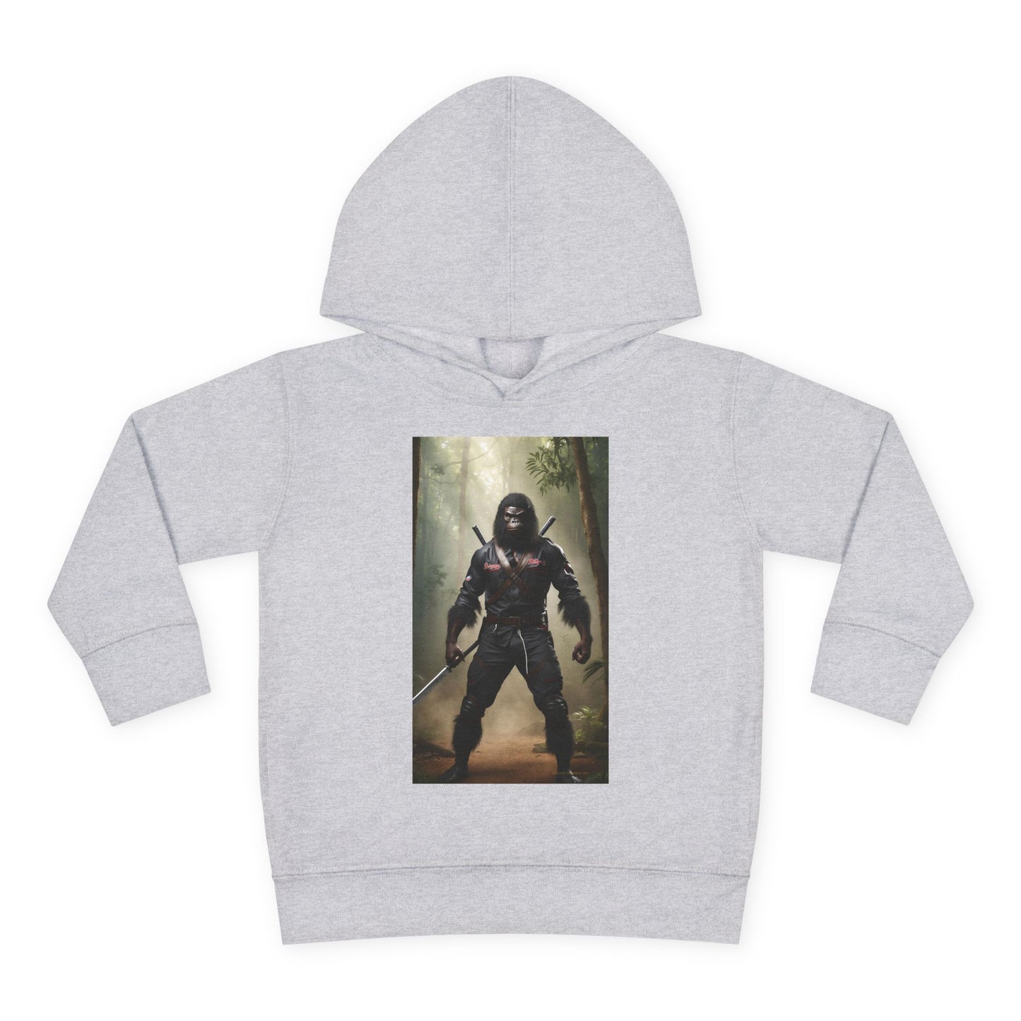 'Beware~NINJA Bigfoot' BIGFOOT HABITAT Toddler Pullover Fleece Hoodie