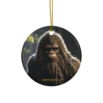 'The Watcher' Ceramic Ornament by BIGFOOT HABITAT