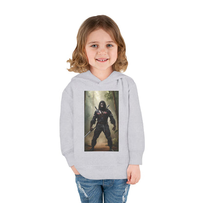 'Beware~NINJA Bigfoot' BIGFOOT HABITAT Toddler Pullover Fleece Hoodie