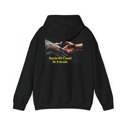 "Maybe We Could Be Friends" Bigfoot Friendship Hoodie