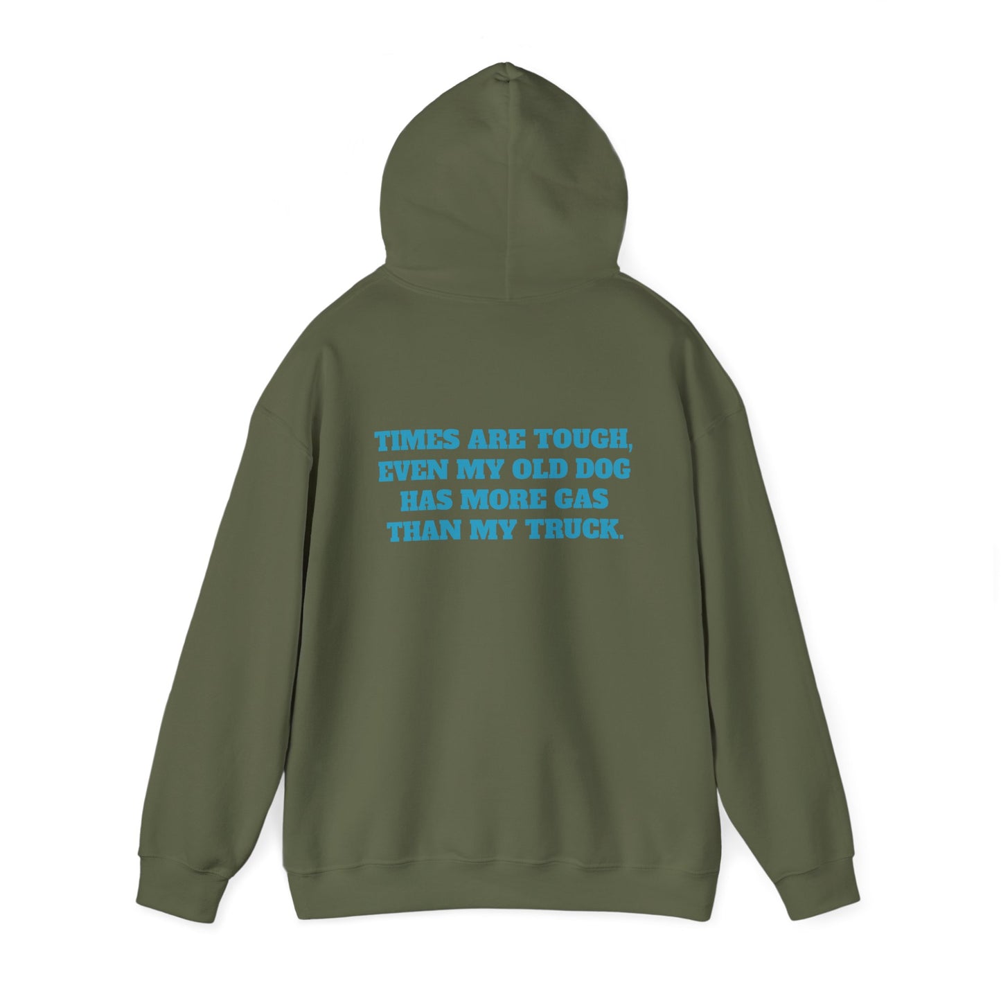 'TIMES ARE TOUGH...' Unisex Heavy Blend™ Hooded Sweatshirt