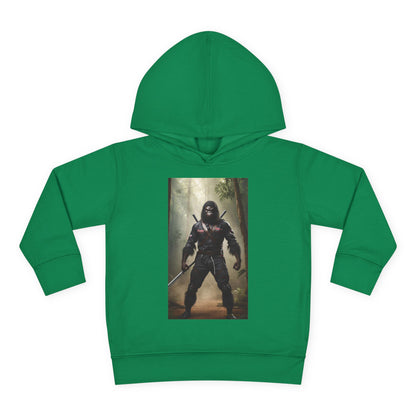 'Beware~NINJA Bigfoot' BIGFOOT HABITAT Toddler Pullover Fleece Hoodie