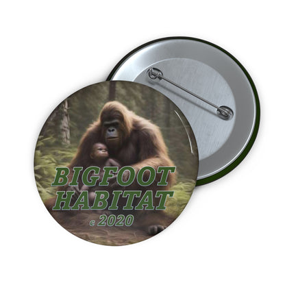 Copy of 'Mama's Love' Custom Pin Buttons by Bigfoot Habitat