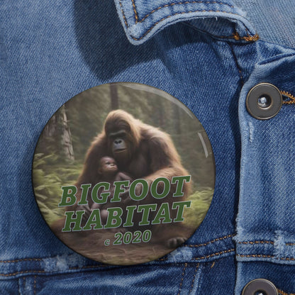 Copy of 'Mama's Love' Custom Pin Buttons by Bigfoot Habitat