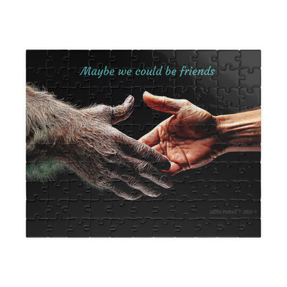 Copy of  'Maybe We Could Be Friends' Inspirational Friendship Puzzle - 110, 252, 520, 1014-Piece Options - 'Maybe We Could Be Friends'